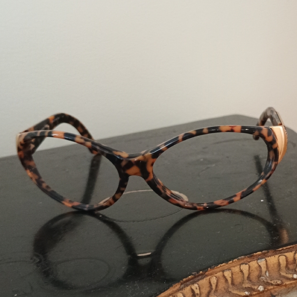 Gianfranco Ferre Brown Patterned Women's Glasses